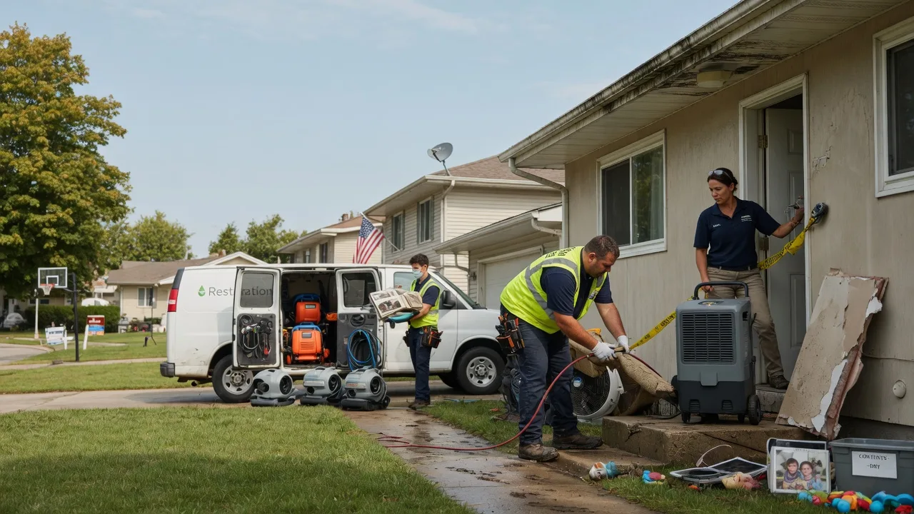 Water Damage Restoration in Low Moor, IA near me